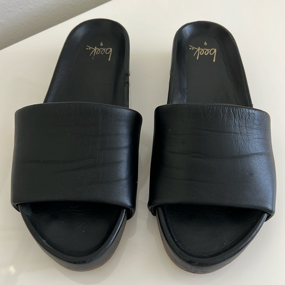 BEEK 🖤 Pelican sandal in black Sz 9 - Picture 6 of 13